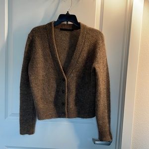 XS Jenni Kayne boyfriend cardigan in driftwood